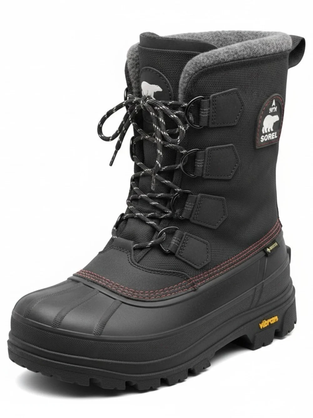 NWOT Sorel Men's Caribou Horizon GTX Lace-Up Waterproof Snow Boot